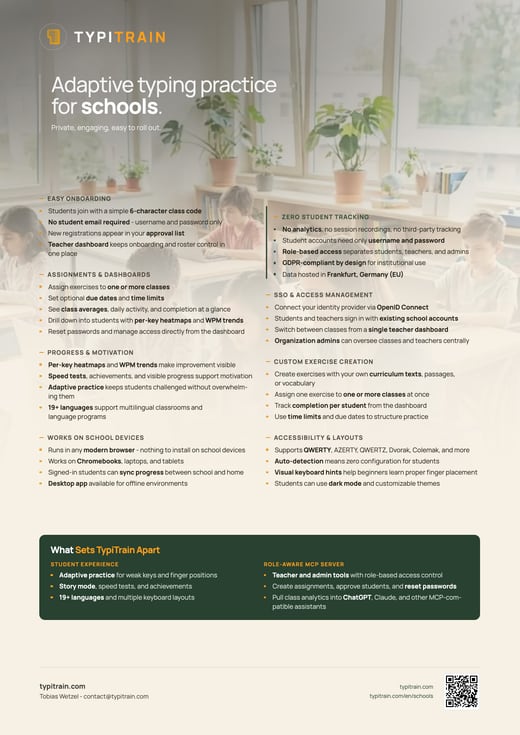 TypiTrain Flyer