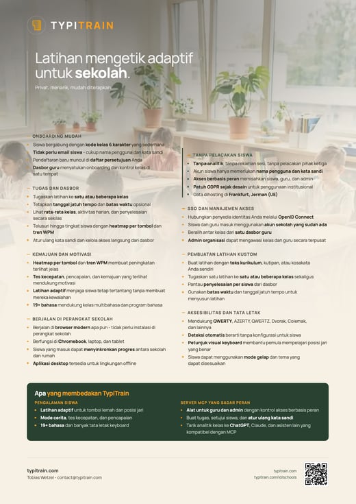 Flyer TypiTrain